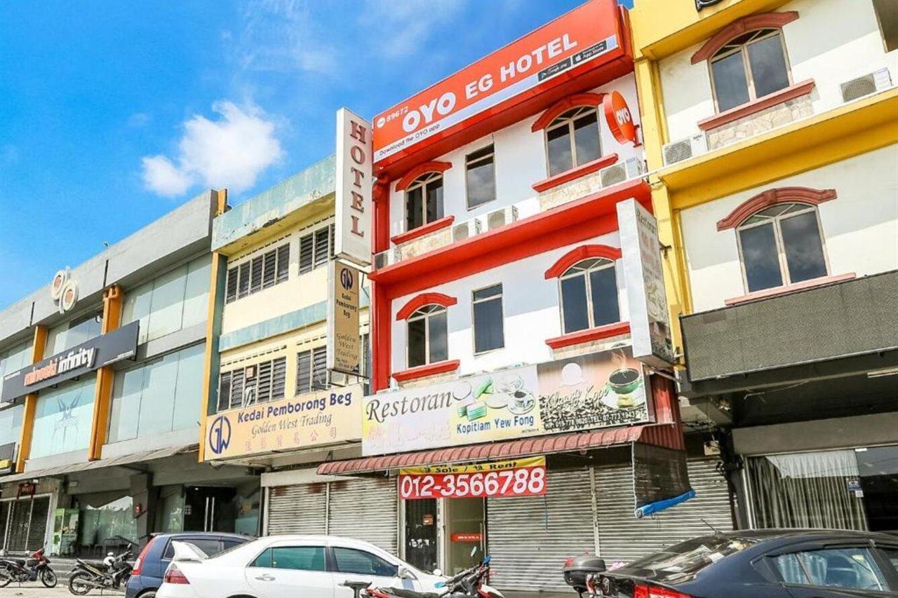 Oyo 89672 Eg Hotel Jj Johor Bahru Zewnętrze zdjęcie