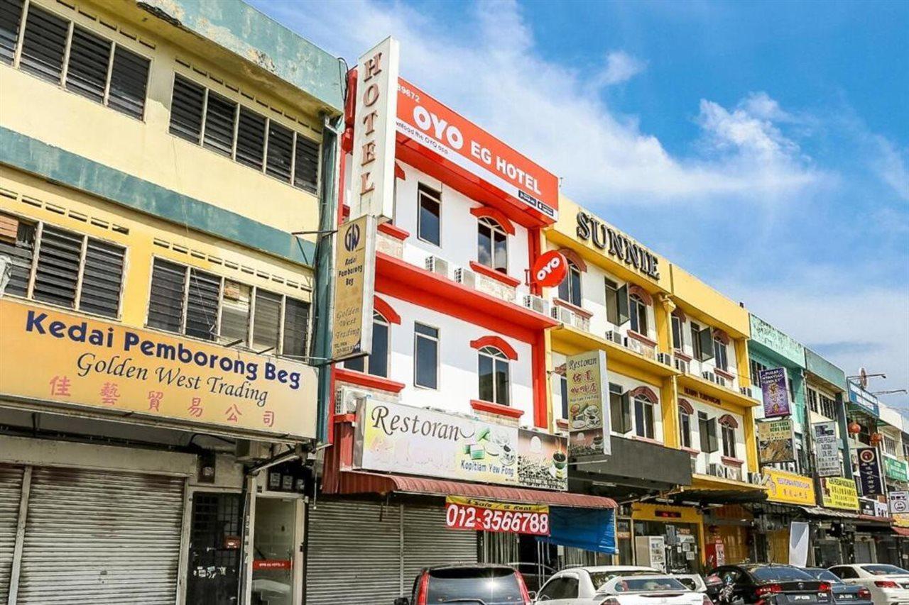 Oyo 89672 Eg Hotel Jj Johor Bahru Zewnętrze zdjęcie